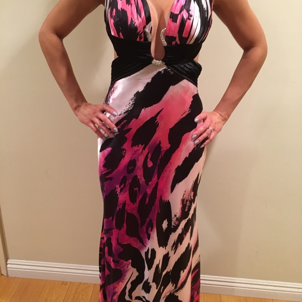 Long floral dress